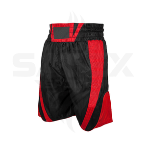 Pantalones Cortos de Boxeo Muay Thai MMA con Logotipo Frontal Elástico de Alta Calidad a Precio de Fábrica para Adultos, 100% Poliéster - Product Image 2