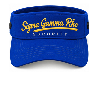 Sombrero de Pescador Personalizado de la Hermandad Griega Sigma Gamma Rho para Mujer, Gorra de Algodón con Letras Bordadas, Estilo Casual de Verano, Venta al Por Mayor - Product Image 1