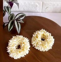 Accessoires de cheveux en plastique en forme de roses artificielles Gajra, légers, pour femmes, cadeau de mariage, Haldi, Mehndi, Sangeet, cadeaux de retour, fête du Nouvel An