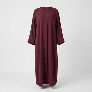 Ropa Musulmana para Niñas al por Mayor, Abaya de Manga Larga para Mujer, Precio de Venta, Nueva, para Uso en Exteriores, Cómoda y Modesta - Product Image 1