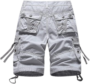 Pantalones Cortos Cargo de Camuflaje para Hombre, Diseño Moderno, de Algodón, con Diseño Personalizado, Estilo Casual, Diseño OEM - Product Image 4