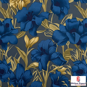 Tela de Poliéster Estampada Digital Personalizada, Material Textil Suave y Duradero de Primera Calidad para Vestidos, Decoración del Hogar y Fabricación - Product Image 3
