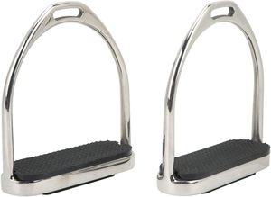 Estribos de Acero Inoxidable de Alta Calidad al por Mayor, con Almohadillas de Goma Antideslizantes, Diseño Clásico Ligero y Duradero para Equitación - Product Image 2