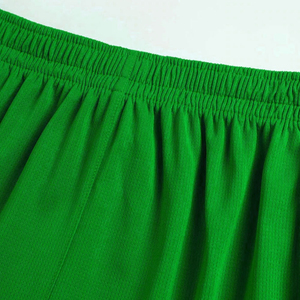 Ensemble de maillots de basket-ball vert personnalisé, col en V, sans manches, 100% polyester, évacuation de l'humidité, unisexe, vêtements d'équipe pour adultes - Product Image 6