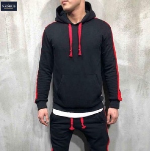 High Quality Custom Men's Track <b>Suits</b> Winter Cotton Sportswear with Pattern Wholesale in High Quality Fabric - Product Image 5