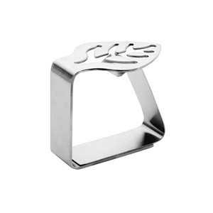 Clips para mantel, 4 piezas de acero inoxidable para sujetadores de mantelería - Product Image 1