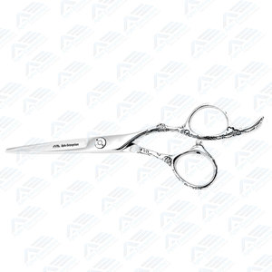 กรรไกรตัดผมแบบมืออาชีพขนาด5.5นิ้วกรรไกรตัดผมมีดสเตนเลสสตีลมีสไตล์440C ร้านตัดผมและช่างทำผม - Product Image 6