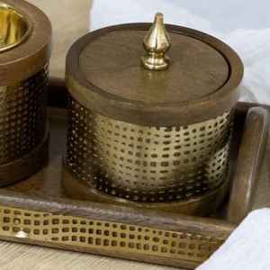 Juego de Bandeja y Quemador de Incienso de Madera de Alta Calidad, Mubkhar, Porta Incienso para Uso Religioso, Quemador de Incienso Bakhoor, Quemador de Incienso a Bajo Precio - Product Image 4