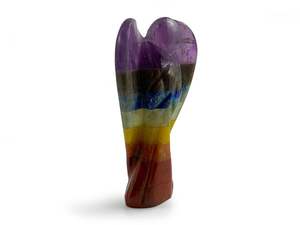 Angle de cristal d'ange naturel à sept chakras pour la guérison du Reiki - Product Image 3