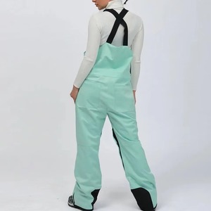 Unisex Custom Logo Polartec Breathable Zipper Closure <b>Ski</b> Bib Pants Plus Size Waterproof Windproof Fleece Insulated Wear - Product Image 2