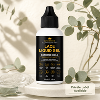 Gel Liquide Fixant Fort Anti-Frisottis pour Perruques à Dentelle Marques de Distributeurs (Private Label)