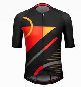 Maillot de Ciclismo Profesional para Hombre Adulto - Logotipo Personalizado Impreso por Transferencia Térmica, Transpirable, Ligero, de Secado Rápido, 100% Poliéster, Manga Corta - Product Image 4