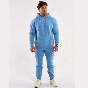 ชุดวอร์มเทคฟลีซผู้ชายแบบกำหนดเอง ผ้าฝ้าย 60% โพลีเอสเตอร์ 40% ชุดวอร์มสำหรับวิ่งออกกำลังกายฤดูหนาวแบบ unisex พร้อมโลโก้ ชุดสไตล์แทรคสูท - Product Image 5