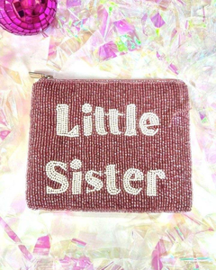 Monedero bordado a mano con cuentas de semillas, con punto de cruz y bordado con efecto espejo, personalizable - Product Image 2