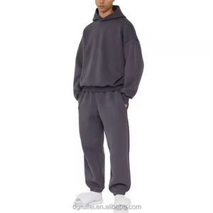 ชุดวอร์มพิมพ์ลายคุณภาพสูง ผ้าฝ้ายแท้ 100% แบบยูนิเซ็กส์ สำหรับผู้ชาย ชุดเสื้อฮู้ดดี้ผ้าฝ้ายหนานุ่มแบบเฟรนช์เทอร์รี่ ผลิตโดยผู้ผลิตชุดวอร์ม - Product Image 5