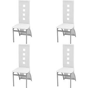 Set da sala da pranzo bianco a cinque pezzi - Product Image 4