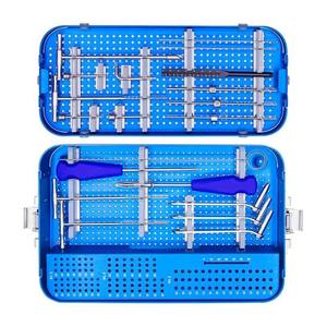 Meilleur prix, haute qualité, certifié CE, ensemble d'instruments à vis canulées manuelles 3.5/4.0/4.5mm, instruments chirurgicaux - Product Image 5