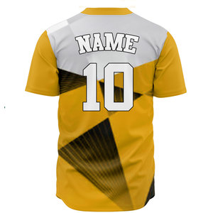 Camiseta de Béisbol Transpirable Personalizada, Camiseta de Softbol con Nombre y Número Impresos, Uniforme de Softbol con Botones Completos, Conjunto Unisex para Adultos - Product Image 2