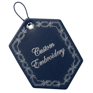 Customized Logo Luxury Paper Hang <b>Tag</b> Cards With All Size Available New Design Custom Material Garment Hang <b>Tag</b> - Product Image 5