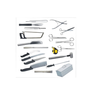 Ensemble d'instruments chirurgicaux vétérinaires post-mortem pour petits animaux, outils professionnels de necropse pour l'examen des animaux - Product Image 4