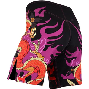Shorts de Artes Marciales Mixtas (MMA) y Muay Thai Personalizados al por Mayor, Elásticos, Lisos en la Parte Delantera, Transpirables y de Secado Rápido, para Hombres y Mujeres, Tallas Grandes - Product Image 5