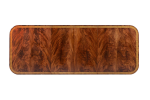 Mesa de Comedor con Dos Pedestales en Caoba - Product Image 3