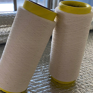 เส้นด้าย OE 16/1 คอร์สปัน 100% คอตตอน คาร์ดด์ โอเพ่นเอนด์ เส้นด้ายเบอร์ 16/1 สีขาวธรรมชาติ เป็นมิตรกับสิ่งแวดล้อม สำหรับงานถักและทอ - Product Image 1