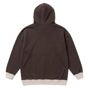Hoodies amples et surdimensionnés pour femmes, style streetwear, en tissu épais, à rayures contrastées, imprimés sur mesure, livraison rapide - Product Image 4