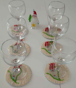 Handmade <b>Beaded</b> <b>Coasters</b> Set Decorative Table Mats for Dining And Home Decor At Best Price - Product Image 6