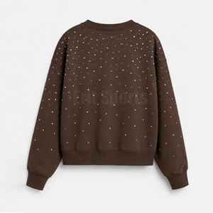 Sudadera Casual de Invierno para Hombre, Ligera y Transpirable, con Pedrería, Color Sólido, Ecológica, de Algodón/Felpa de Alta Calidad - Product Image 2