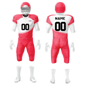 Nouveauté, vente en gros, uniforme de football américain de qualité unique, personnalisé, 100% polyester, uniforme de football américain OEM - Product Image 1
