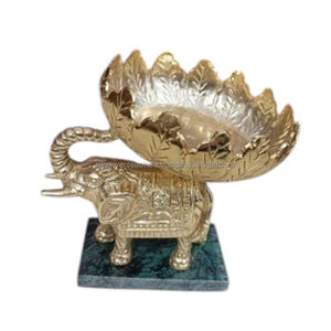 Urna de Metal Plateada Grabada de Alta Venta con Diseño de Elefante para Decoración del Hogar, Celebraciones Festivas y Regalos Tradicionales - Product Image 2