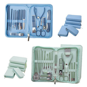 Top Selling Manicure <b>Pedicure</b> <b>Set</b> High Quality Custom Made Stainless Steel Lightweight Manicure Kit With Customized Packaging - Product Image 1