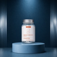 [FROM OREUM] Dentifrice solide pour voyages d'affaires, saveur mandarine de Jeju, 60 comprimés, pour trousse de toilette de vacances et de voyage