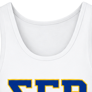Camiseta sin mangas Sigma Gamma Rho para mujer, personalizada con letras griegas, sin mangas, informal, para verano, deportiva, para entrenamiento, a la moda - Product Image 5