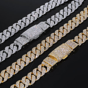 <b>Mens</b> 925 <b>Silver</b> Moissanite Diamond Cuban Link <b>Bracelet</b> Certified Diamond Iced Out Hip Hop Luxury Statement Jewelry Gift <b>Men</b> - Product Image 2