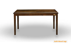 Solid Wood Dining <b>Table</b> <b>Set</b> 6 Seater with <b>Bench</b>, Modern Rectangular Wooden Furniture, Contemporary Kitchen Dining <b>Set</b> for Home - Product Image 5