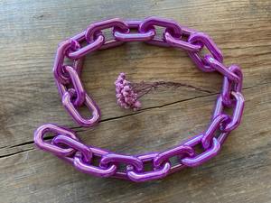 Cadena Decorativa de Resina para Pared, Pintada a Mano, Personalizable, Decoración Moderna y Contemporánea para el Hogar - Product Image 3