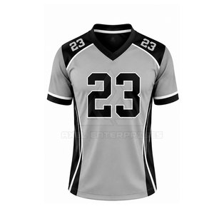Maillot de sport professionnel de football américain à manches courtes, tenue de jeu pour équipe athlétique, vêtements de performance, approvisionnement en gros - Product Image 2