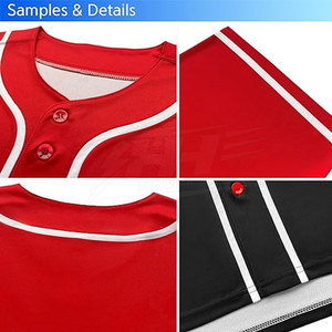 2026 OEM Service Training Wear Baseball Jersey New Design Baseball Jersey Low Price Baseball Jersey - Product Image 6