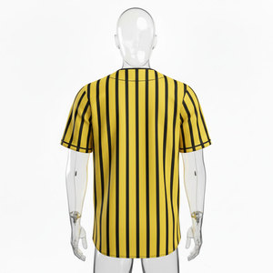 Camiseta de Béisbol Sublimada Personalizada con Bordado, Apliques y Tela Tackle Twill, 100% Poliéster Transpirable, Manga Corta, para Equipos - Product Image 3