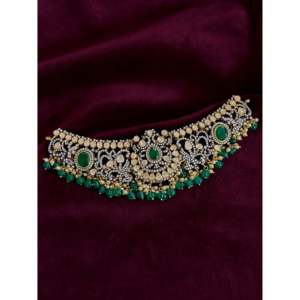 Gargantilla de moissanita 92,5 plateada - Product Image 1