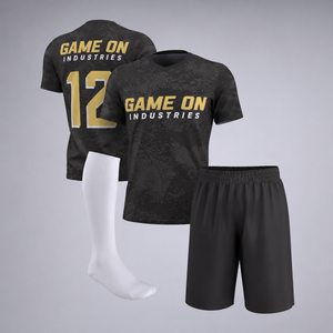 High Quality Customized Soccer Wear Football Uniform Kit <b>Polyester</b> Jersey Pants <b>Shorts</b> Hats Socks Unisex All Seasons - Product Image 3