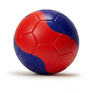 soccer ball Training <b>Football</b> | High Performance Training Ball | Extra Foam Design 0.43kg White/Blue/Red 5 <b>UK</b> - Product Image 4