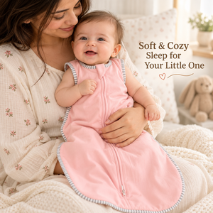Gigoteuse pour bébé 100% coton, sac de couchage pour nouveau-né |   Couverture douce et respirante pour bébé |   Vêtements de nuit confortables pour l'hiver - Product Image 4