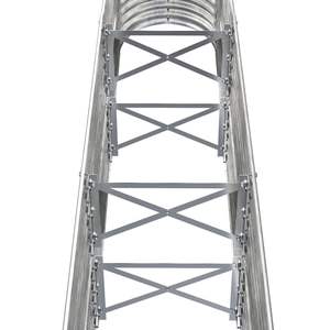 Macetas y jardineras elevadas de acero plateado con recubrimiento en polvo, grandes y duraderas - Product Image 5