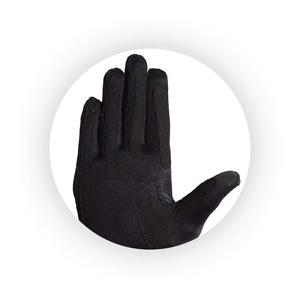 Gants d'équitation en cuir unisexe demi-doigts de qualité supérieure avec fermeture à boucle – Vente en gros de gants d'équitation - Product Image 6