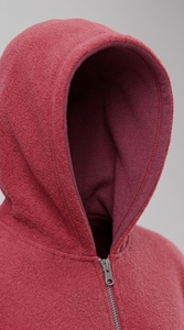 Sudadera con capucha extragrande personalizada con cremallera completa, chaqueta de algodón grueso para hombre y mujer, estilo casual urbano - Product Image 4