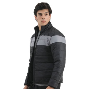Chaqueta Acolchada Personalizada con Exterior Resistente al Agua y Aislamiento Suave, Perfecta para Uso Casual o Urbano para Hombre - Product Image 3