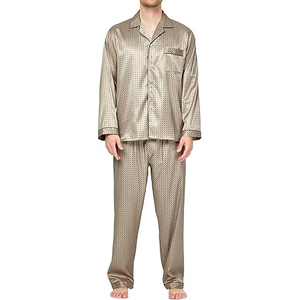 Ultimate Comfort <b>Men</b> Night Suit Short Sleeve Scoop Neck Shorts <b>Set</b> Drawstring Soft Breathable Lightweight Summer <b>Pajamas</b> Home - Product Image 1